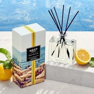 NEST New York x Gray Malin Amalfi Lemon & Mint Reed Diffuser